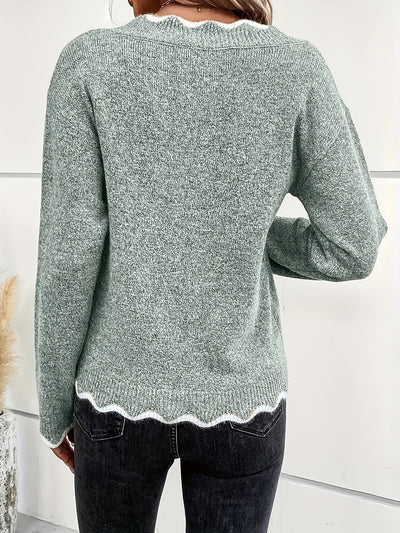 Isla | Long Sleeve Autumn Sweater