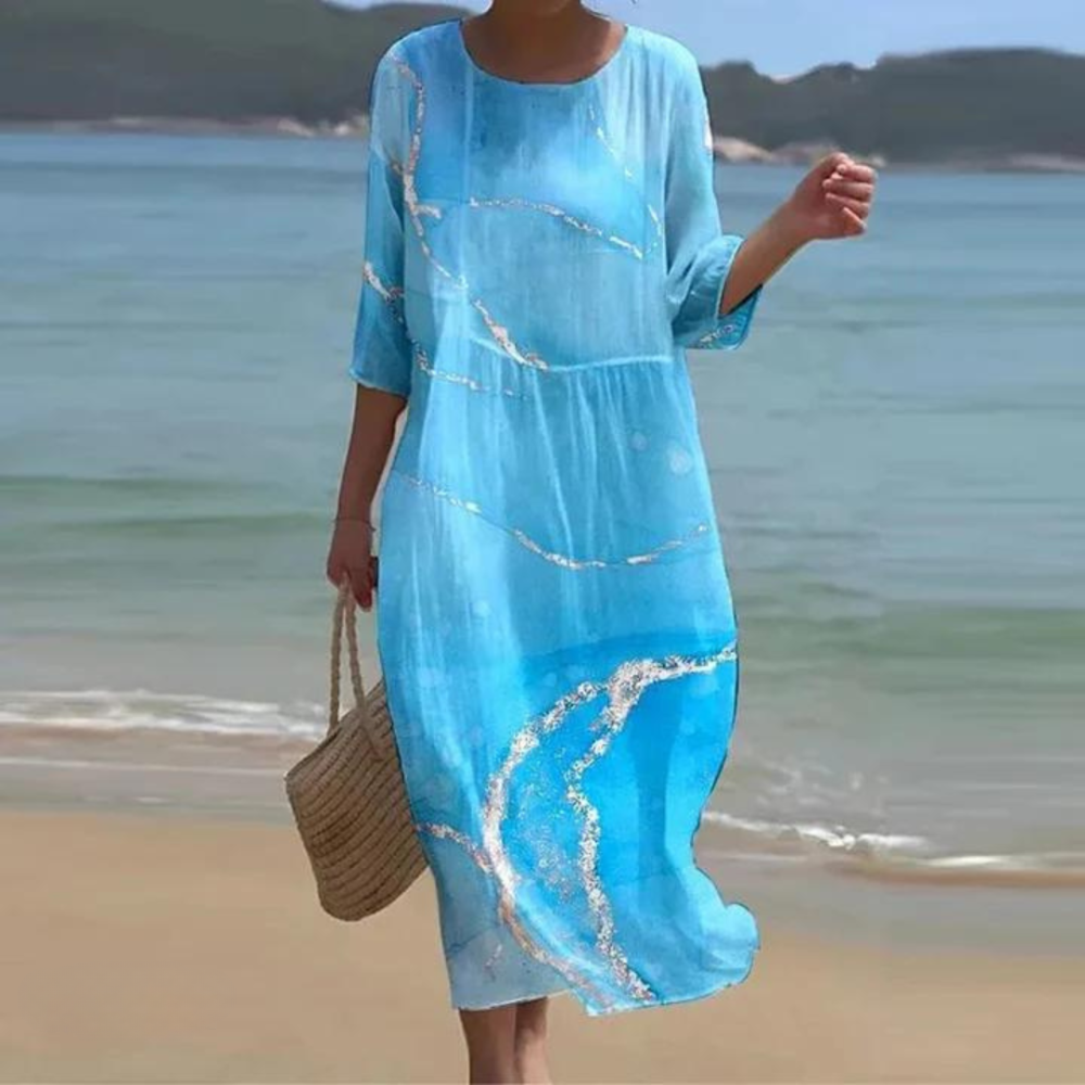 Vilma | Elegant dress that covers the belly