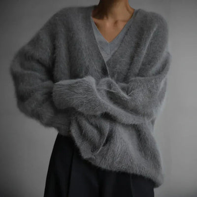 ESMERALDA | FLUFFY RELAXED CARDIGAN