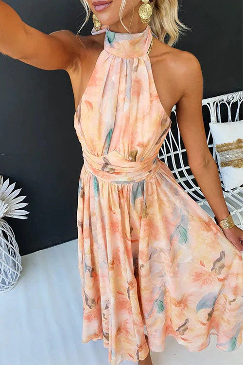 Sari™ | Long Watercolor Dress