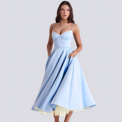 Karolina | Romantic Long Dress with Elegant Details