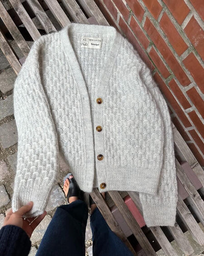 RUMI | TEXTURED BUTTON CARDIGAN