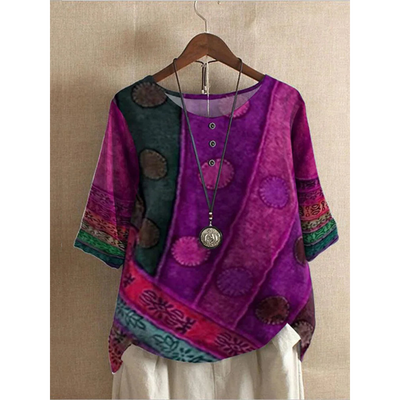 Valarie | Bohemian Colorful Top