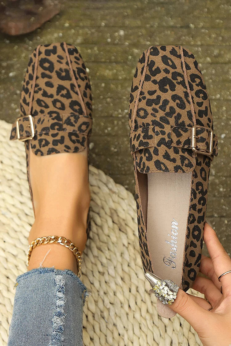 Linda | Buckle and Strap Loafers