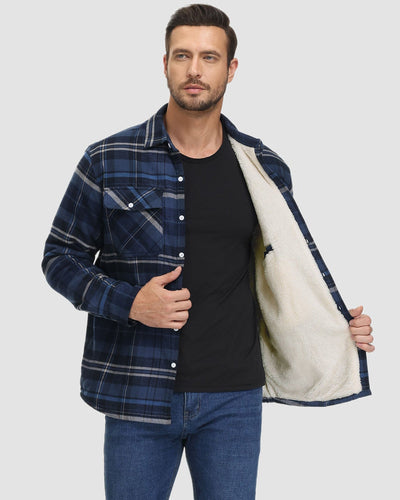 Klaus | Quilted Checkered Overshirt