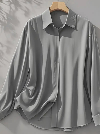 Ariana | Long Sleeve Button Down Shirt