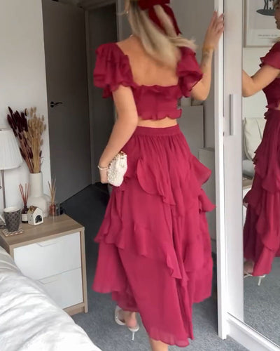 Elisa | Ruffled Dress