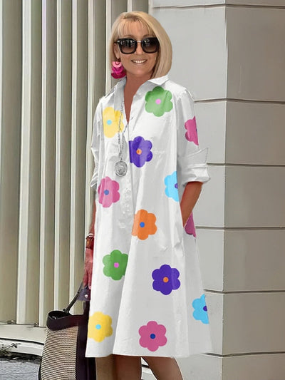 Fina | Effortless Floral Dress