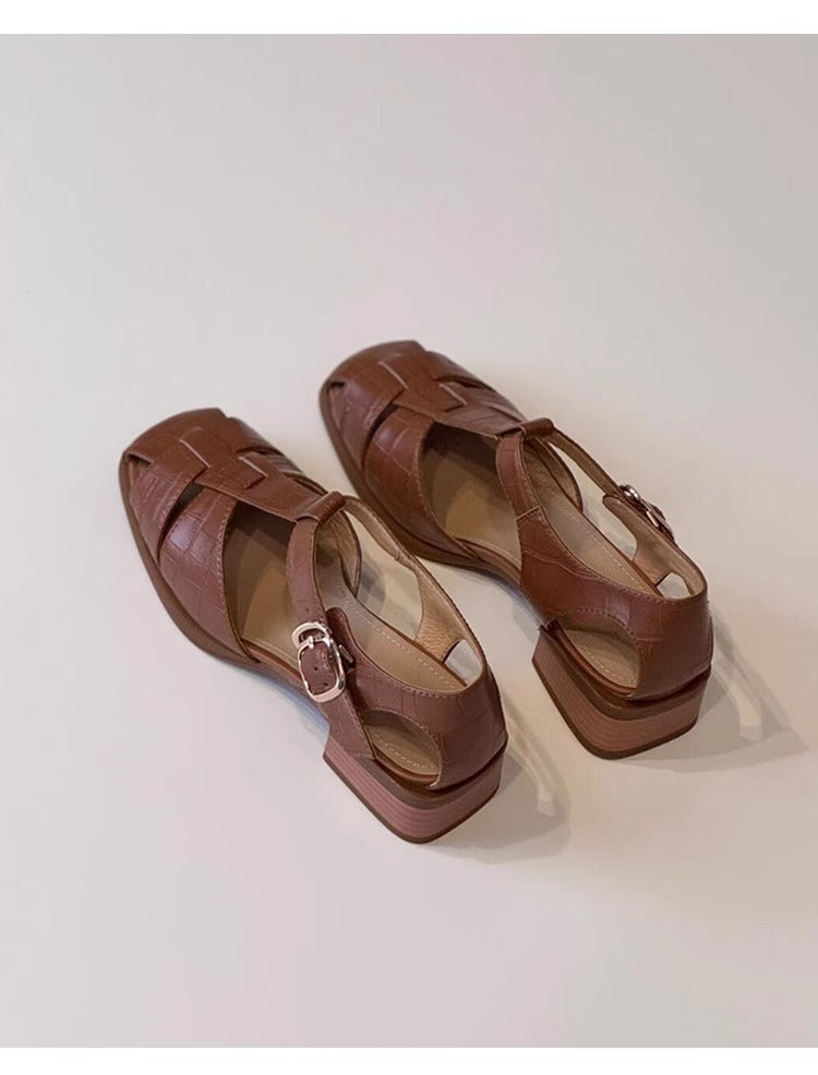 Elaria | Chunky Heel Shoes