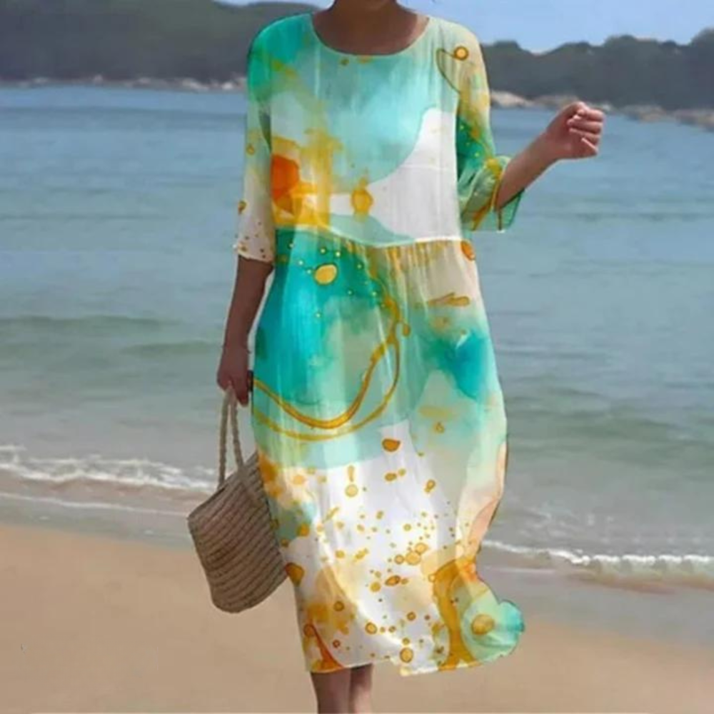 Vilma | Elegant dress that covers the belly