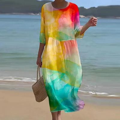Vilma | Elegant dress that covers the belly