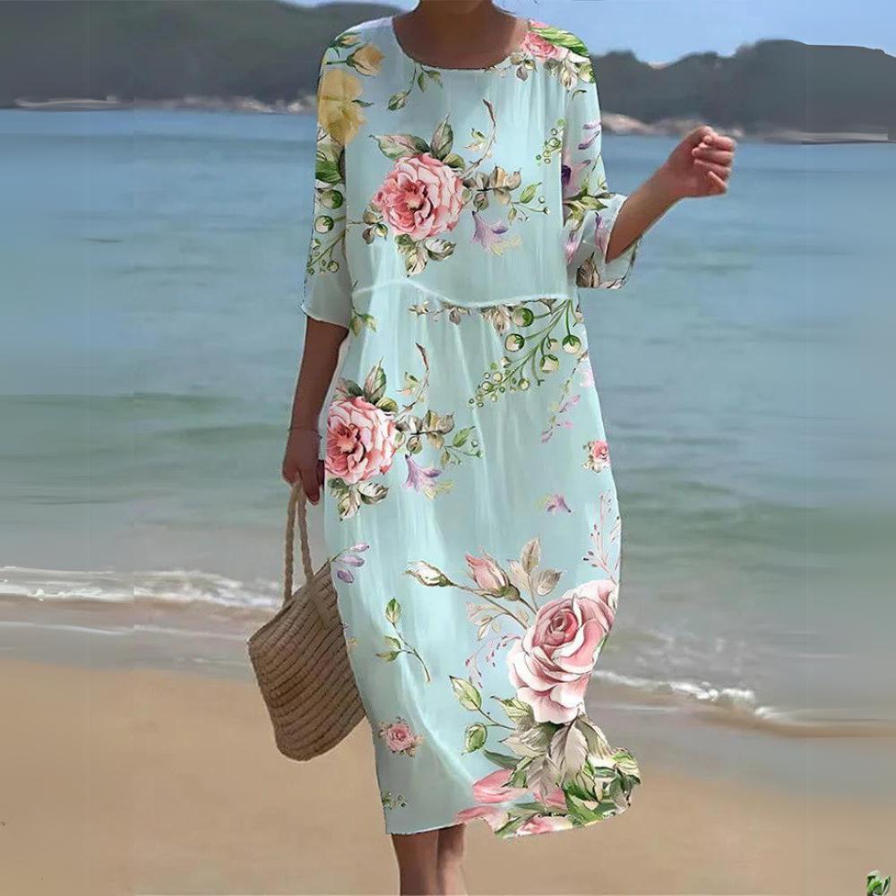 Vilma | Elegant dress that covers the belly