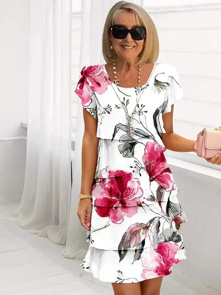 Jenna | Flowing Floral Dress