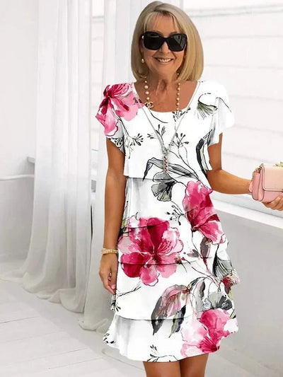 Jenna | Flowing Floral Dress