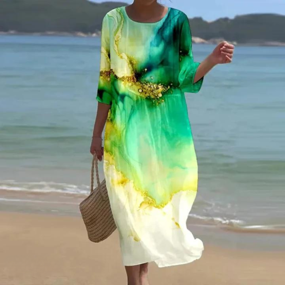 Vilma | Elegant dress that covers the belly