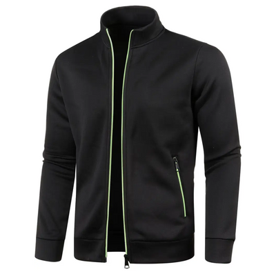 Kasper™ | Classic Knit Jacket with Zipper