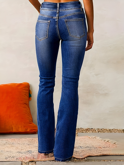 Isabel | High-Waisted Flared Jeans