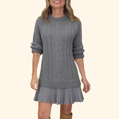 Sarah | Knit Sweater Dress