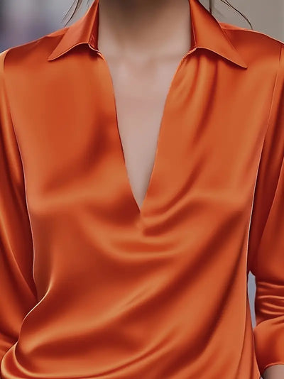 Nadene | Premium V-Neck Blouse