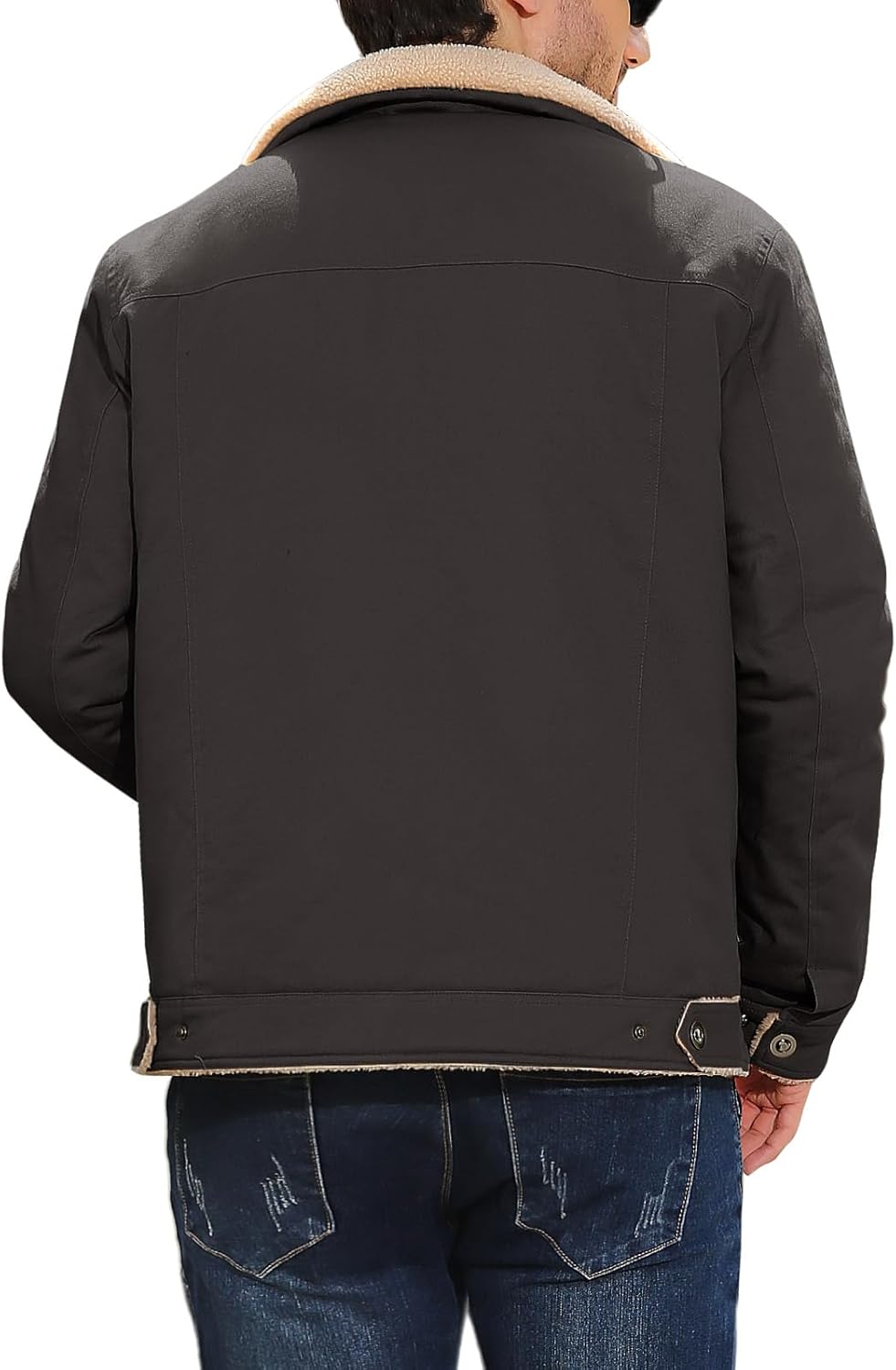 Hernan – Sherpa-Lined Winter Jacket for Men