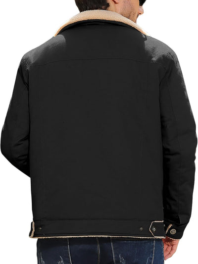 Hernan – Sherpa-Lined Winter Jacket for Men