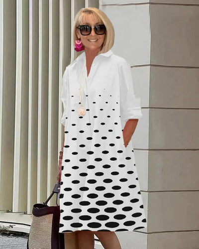 Sylvia | Lucky Charm Polka Dot Dress