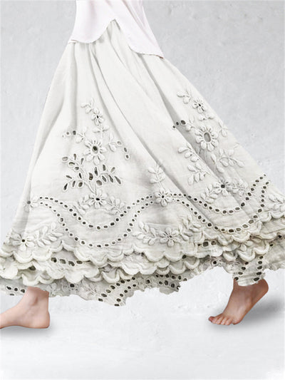 Luna™ - Boho Printed Skirt