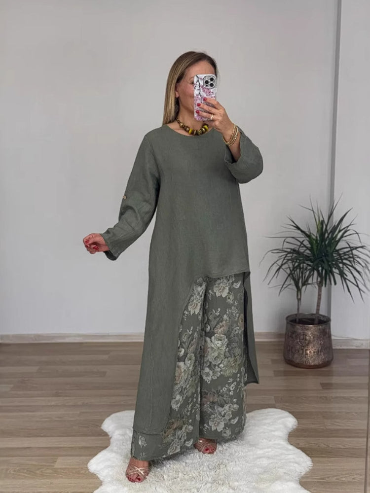 Annette | Top and Pants Set
