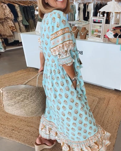 ÉMIE | Casual Printed Dress