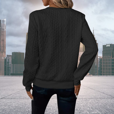 Silvia | Zip-Neck Knitted Sweater