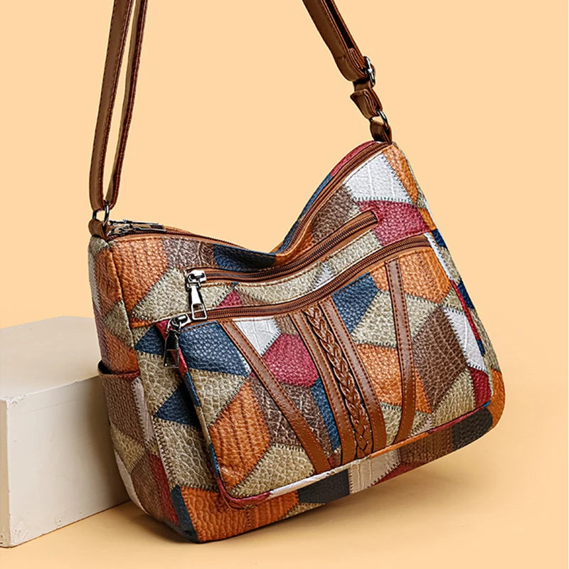 Madge | Geometric Charm Handbag