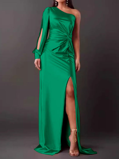 Alaysia™ | Long Dress Women Black Summer