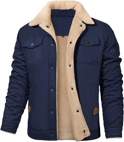 Hernan – Sherpa-Lined Winter Jacket for Men