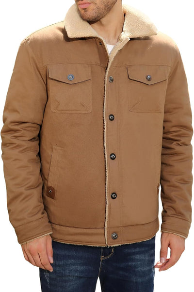 Hernan – Sherpa-Lined Winter Jacket for Men