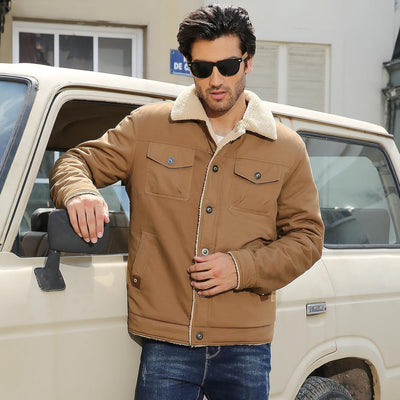 Hernan – Sherpa-Lined Winter Jacket for Men