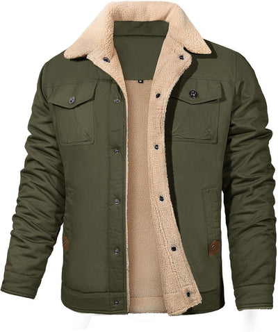 Hernan – Sherpa-Lined Winter Jacket for Men