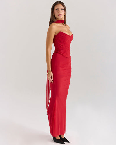 Malu – Pink Dress with Natural Charm