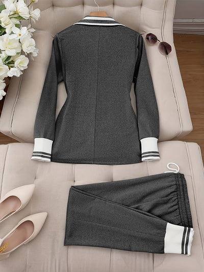 Isla | Striped Two-Piece Set