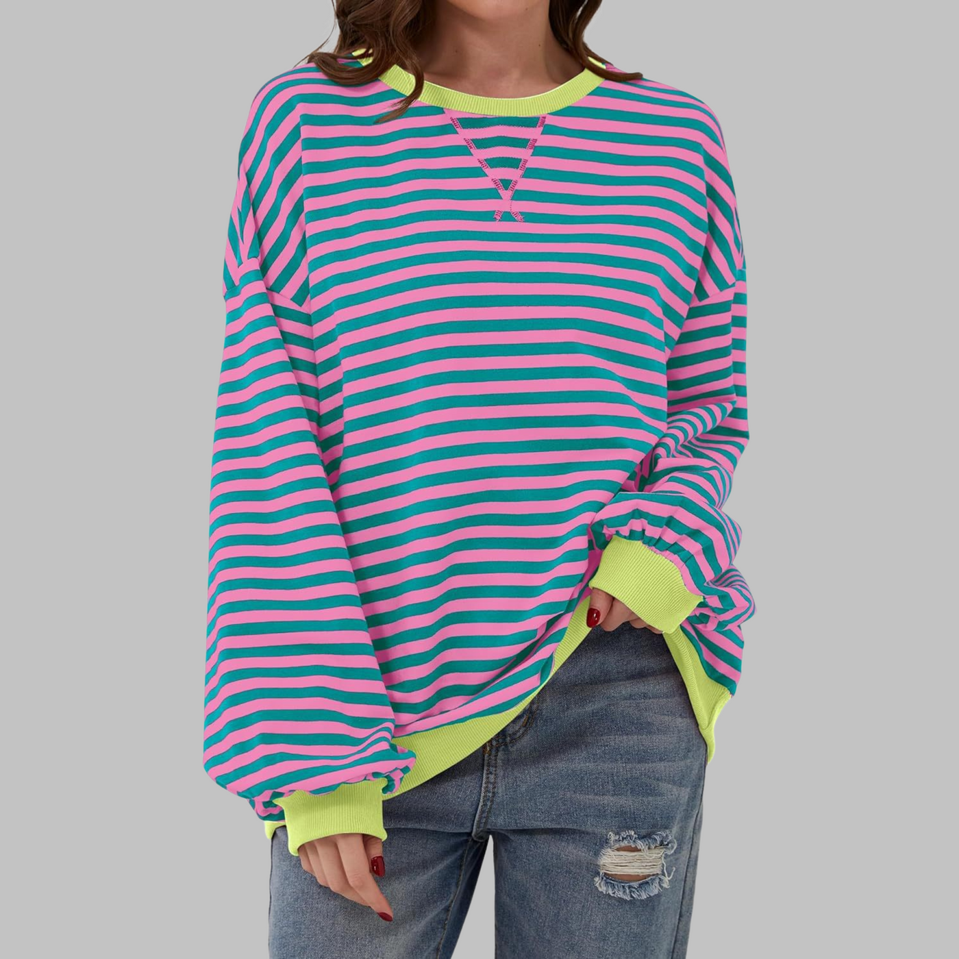 Lisa | Striped Jumper