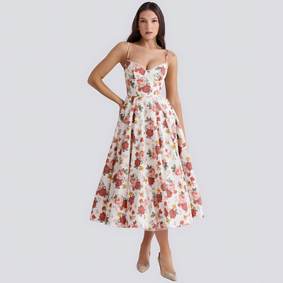 Karolina | Romantic Long Dress with Elegant Details