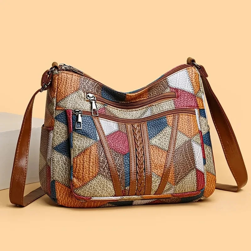 Madge | Geometric Charm Handbag