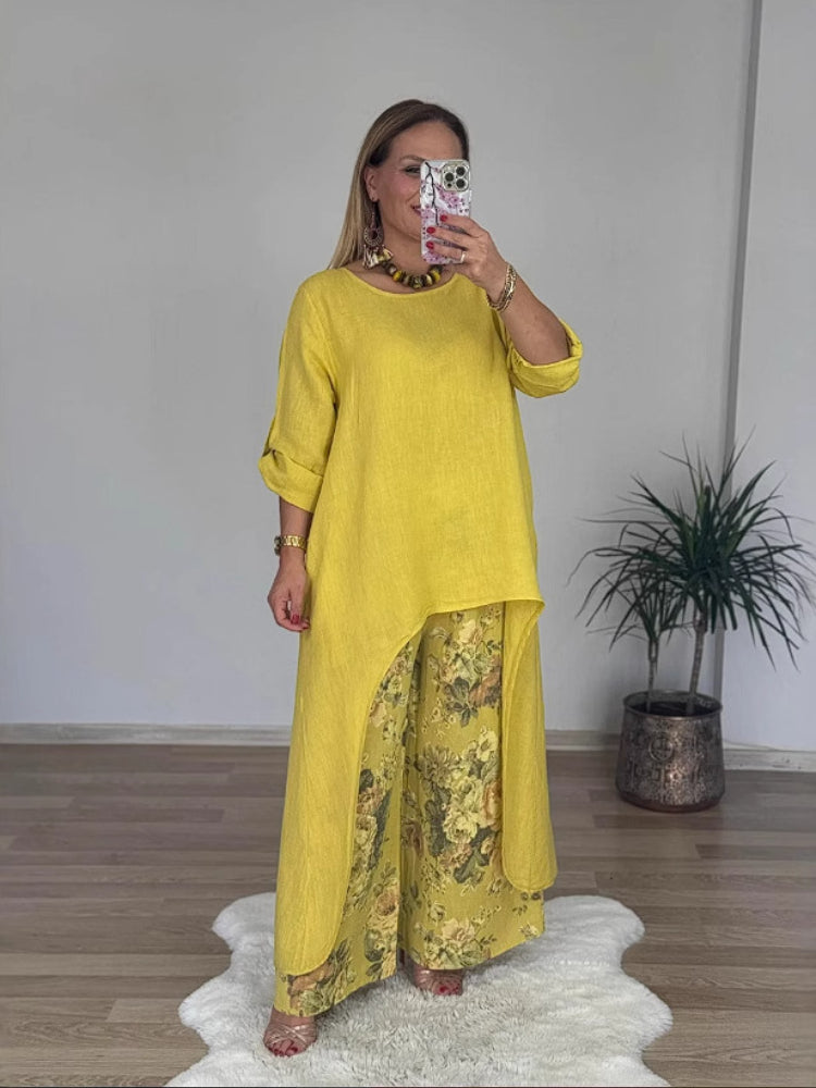 Annette | Top and Pants Set