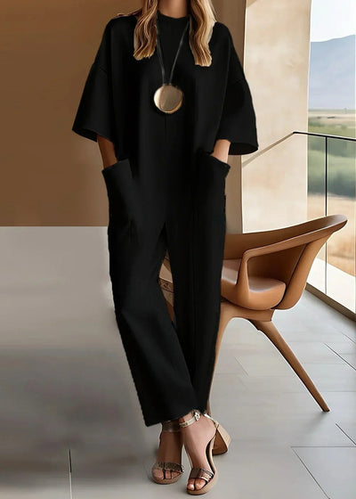 Elizina | Half Sleeve Jumpsuit