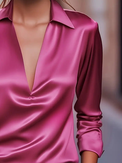 Nadene | Premium V-Neck Blouse