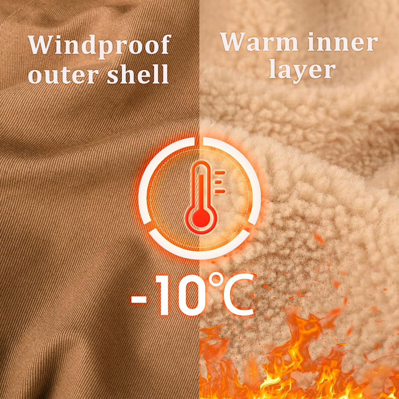 Hernan – Sherpa-Lined Winter Jacket for Men