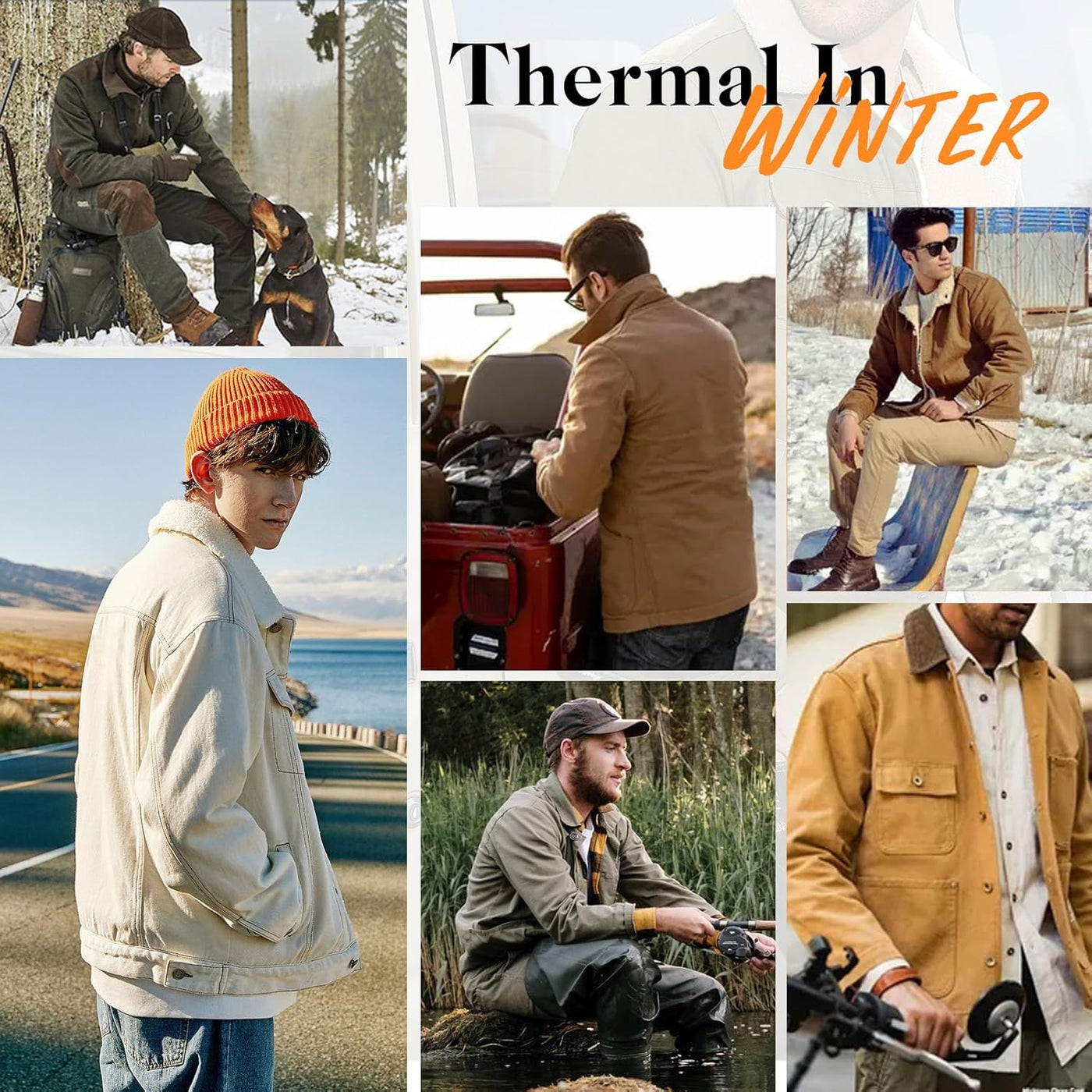 Hernan – Sherpa-Lined Winter Jacket for Men