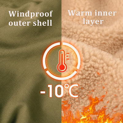 Hernan – Sherpa-Lined Winter Jacket for Men