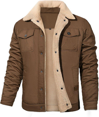 Hernan – Sherpa-Lined Winter Jacket for Men