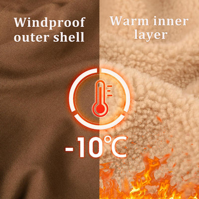 Hernan – Sherpa-Lined Winter Jacket for Men