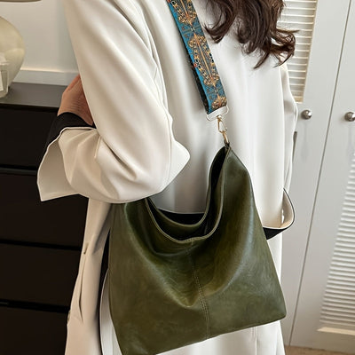 Miranda | Wide Strap Shoulder Bag